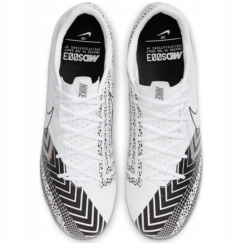 Nike Mercurial Vapor 13 Academy Mds FG / MG CJ1292 110 football shoe white white 1