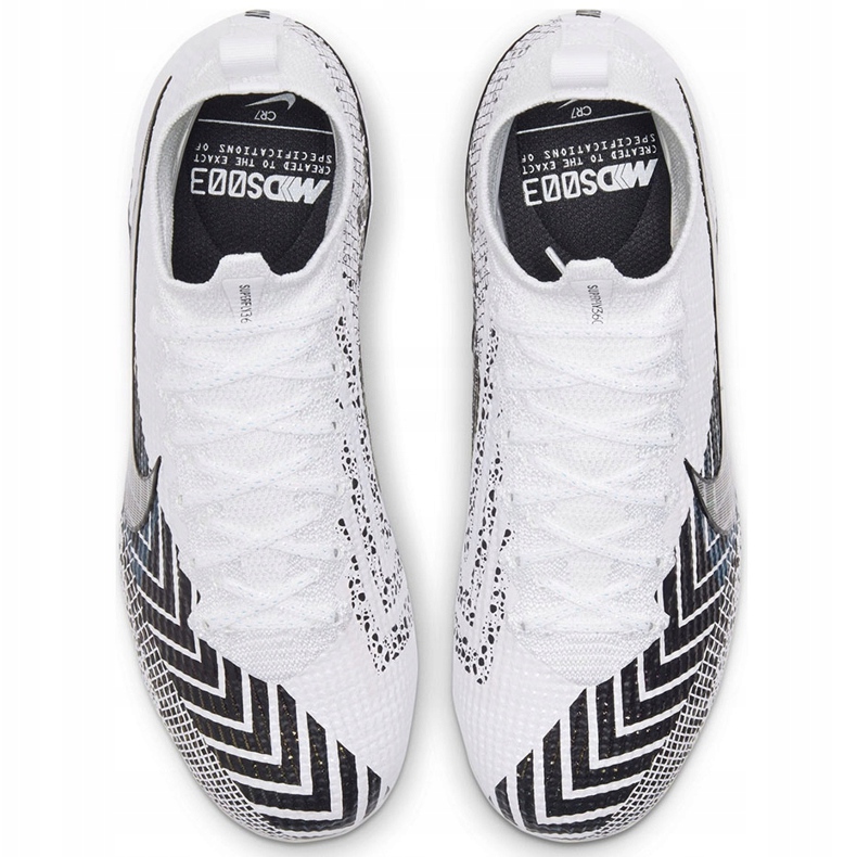 Nike Mercurial Superfly 7 Elite Mds Fg Junior BQ5420 110 football shoe white white 1