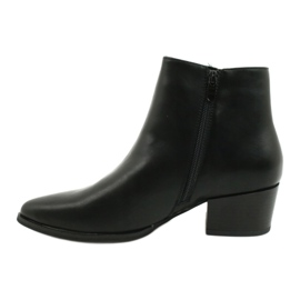 Winter boots on the Jezzi 20BT35-3028 zipper black 1