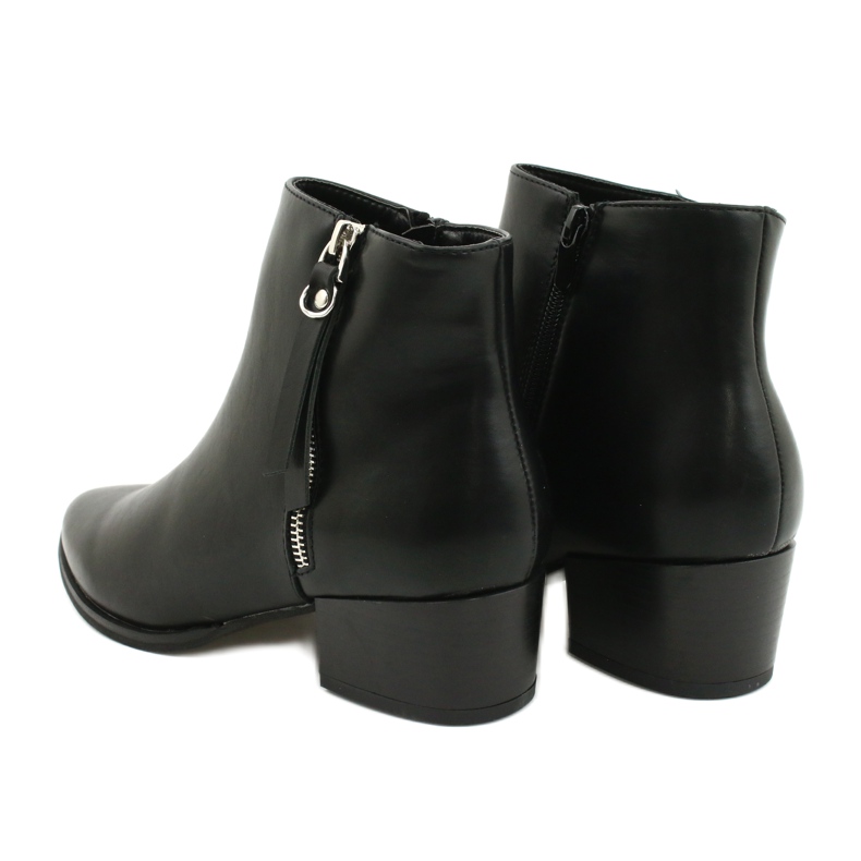 Winter boots on the Jezzi 20BT35-3028 zipper black 3