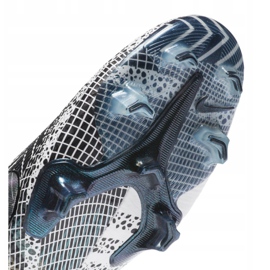 Nike Vapor 13 Elite Mds Fg M CJ1295-110 soccer shoes navy blue, white, gray / silver white 1