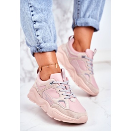 Big Star Shoes W GG274655 pink 1 Big Star Shoes W GG274655 pink 1