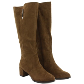 Suede Boots Olive Sergio Leone KZ277 brown 2