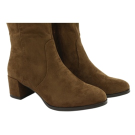 Suede Boots Olive Sergio Leone KZ277 brown 5