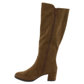 Suede Boots Olive Sergio Leone KZ277 brown 1