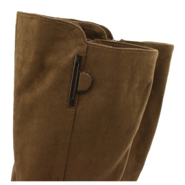 Suede Boots Olive Sergio Leone KZ277 brown 4