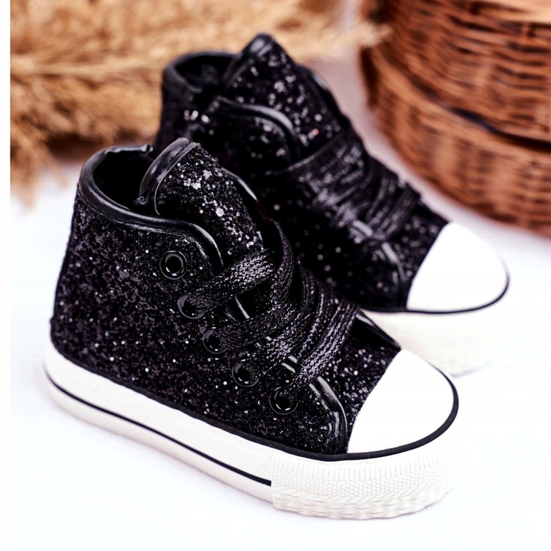 FRROCK Children's Sneakers Shiny High Black Ally 1 FRROCK Children's Sneakers Shiny High Black Ally 1