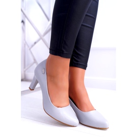 Women's pumps Sergio Leone Gray Matte Orsola grey 3