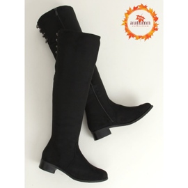 Black women's boots W146-1 Black 2
