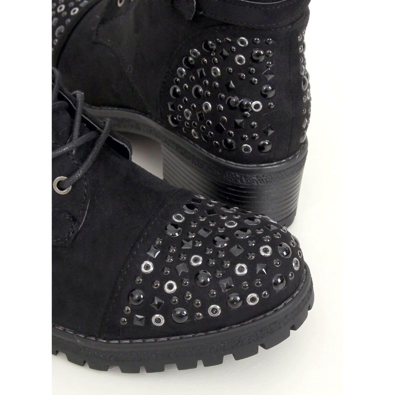 Black Workery boots 88063 Black 2