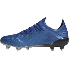 Adidas X 19.1 Sg soccer shoes blue EG7144 1 Adidas X 19.1 Sg soccer shoes blue EG7144 1
