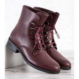 SHELOVET Classic burgundy boots red 2 SHELOVET Classic burgundy boots red 2