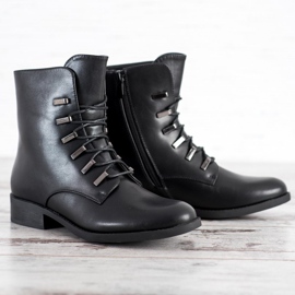 SHELOVET Classic Black Boots 2