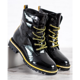 Goodin Varnished Trappers black yellow 2