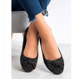 Fama Wedge Ballerina black 2
