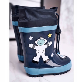 Apawwa Cosmonaut Mordeso Navy Blue galoshes white 2 Apawwa Cosmonaut Mordeso Navy Blue galoshes white 2