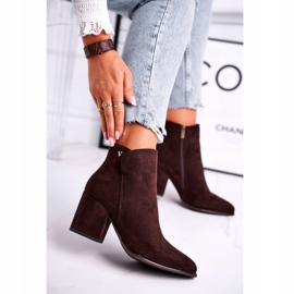 Vinceza Women's Boots Warm Eco Suede Brown So Good 1