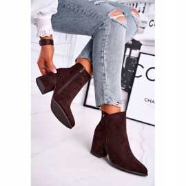 Vinceza Women's Boots Warm Eco Suede Brown So Good 2