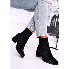 Women's Boots On High Heel Sergio Leone Black BT151 2