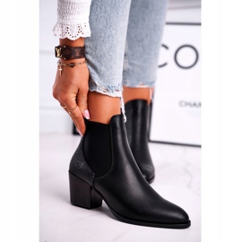 Women's Boots On High Heel Sergio Leone Black BT613 2