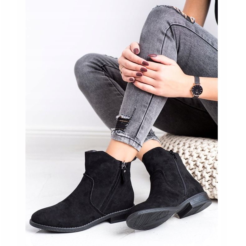Evento Comfortable Casual Boots black 1 Evento Comfortable Casual Boots black 1