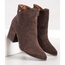 Brown VINCEZA boots 2