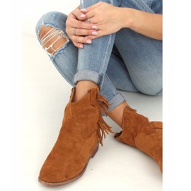 Boots in the style of boho camel 688-A99 Camel brown multicolored 2
