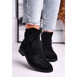 Women's Cowboy Boots Flat Heel Black Plemmi 1 Women's Cowboy Boots Flat Heel Black Plemmi 1