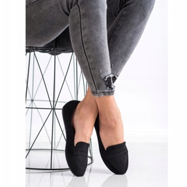 SHELOVET Black loafers 1