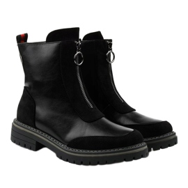 Black Shieldstone flat insulated boots 2