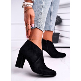 Women's Boots On High Heel Sergio Leone Black BT498 1