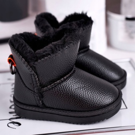 Apawwa Warm Children's Snow Boots Black June 1