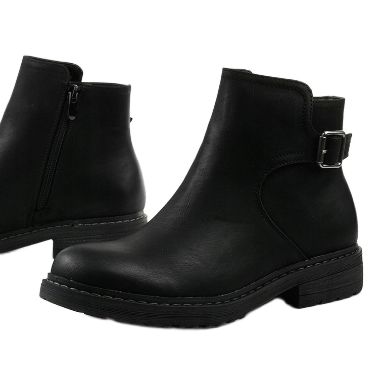 Black flat insulated Woodbreath boots 1 Black flat insulated Woodbreath boots 1