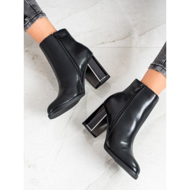 Goodin Stylish high-heeled boots black 1
