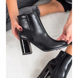 Goodin Stylish high-heeled boots black 2