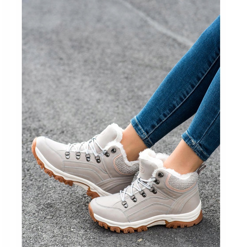 Ax Boxing Comfortable Trekking Shoes beige 1 Ax Boxing Comfortable Trekking Shoes beige 1