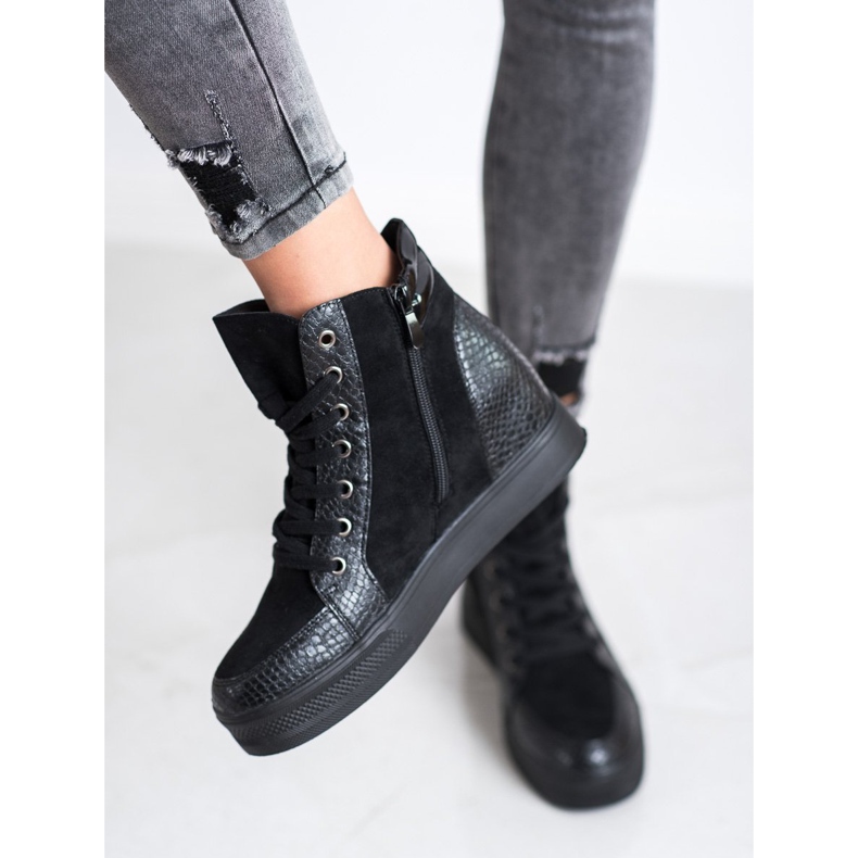 Bestelle Comfortable Wedge Shoes black 1