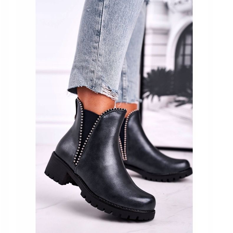 Women's Boots Warm Navy Blue Starry 1 Women's Boots Warm Navy Blue Starry 1