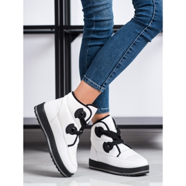 SHELOVET Fashionable snow boots white 1