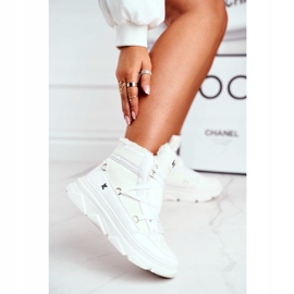 Kylie Crazy Women's Sneakers White Snow boots Missy 2