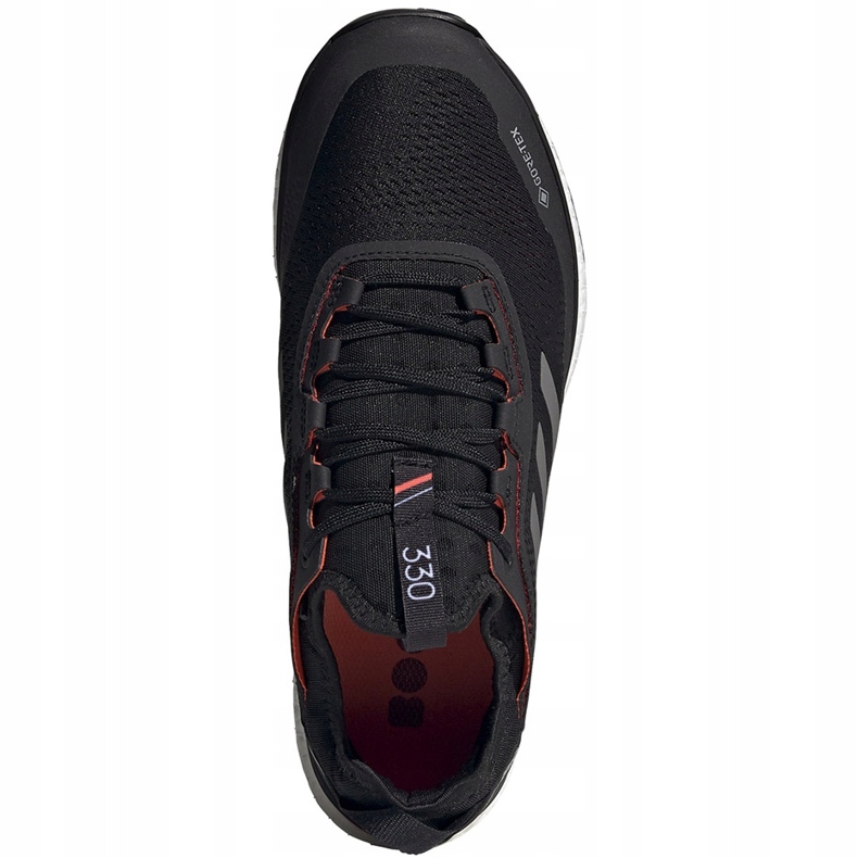 Adidas Terrex Agravic Flow men's shoes black and red FU7448 1
