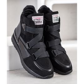 Gogo Fashionable Sports Shoes black 1