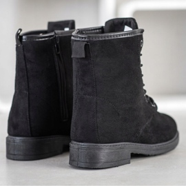 Emaks Suede Trappers black 1