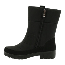 Light Fur Snow Boots Progress 20-09 black 1