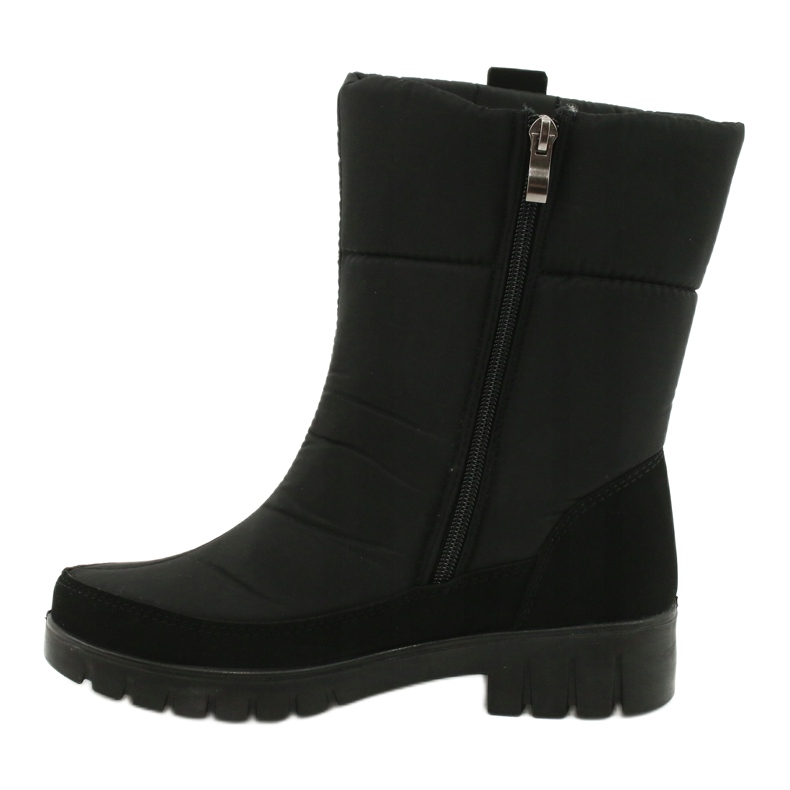 Light Fur Snow Boots Progress 20-09 black 1