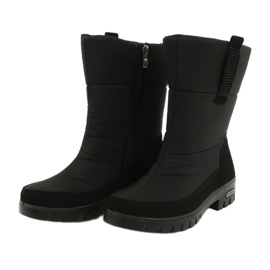 Light Fur Snow Boots Progress 20-09 black 2