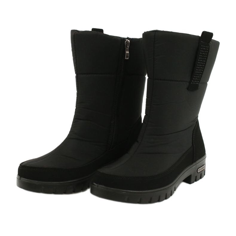 Light Fur Snow Boots Progress 20-09 black 2