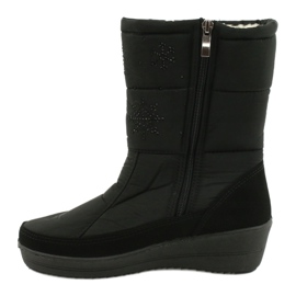 Light Fur Snow Boots Progress 20-01 black 1