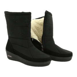 Light Fur Snow Boots Progress 20-01 black 3