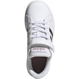 Adidas Grand Court C white children's shoes EF0107 golden 1